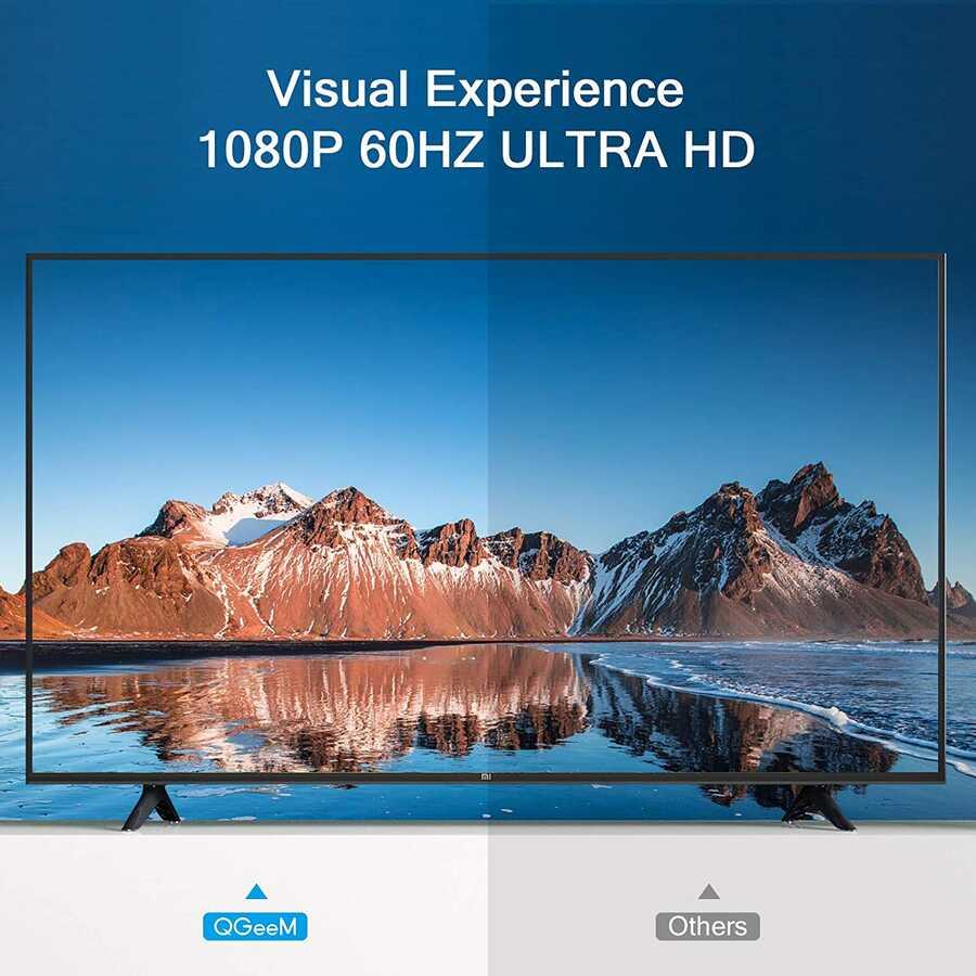 Qgeem QG-HD25 VGA To Display Port Dönüştürücü