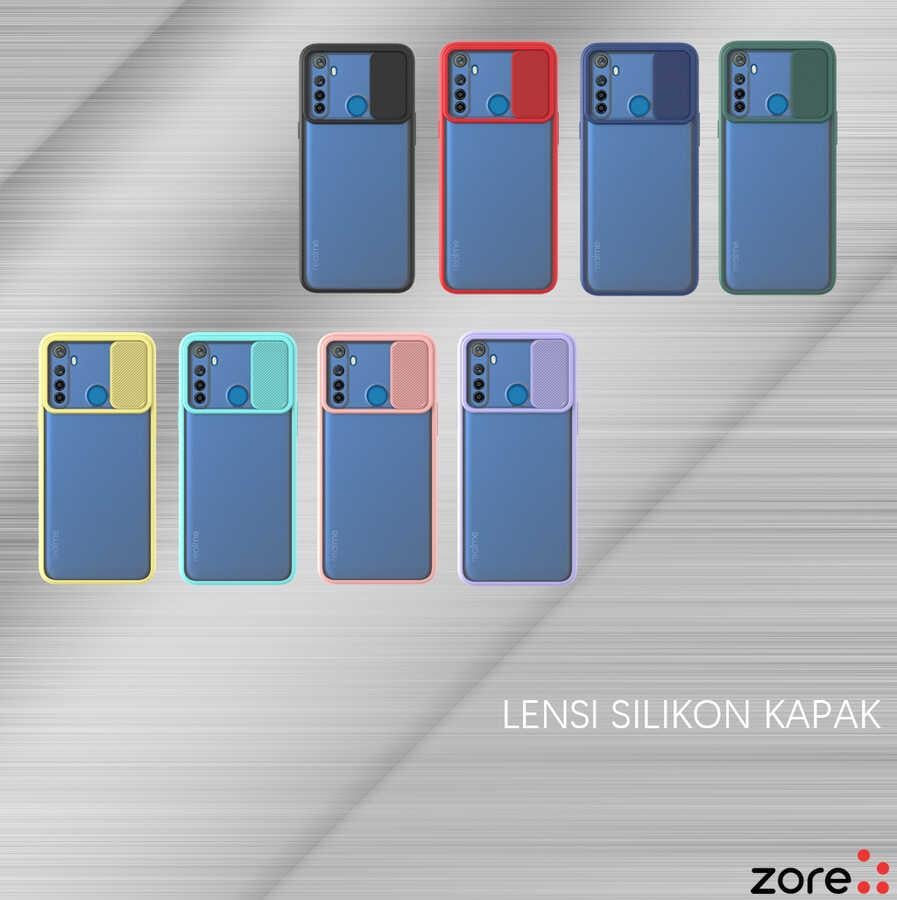 Realme 5İ Kılıf Zore Lensi Kapak