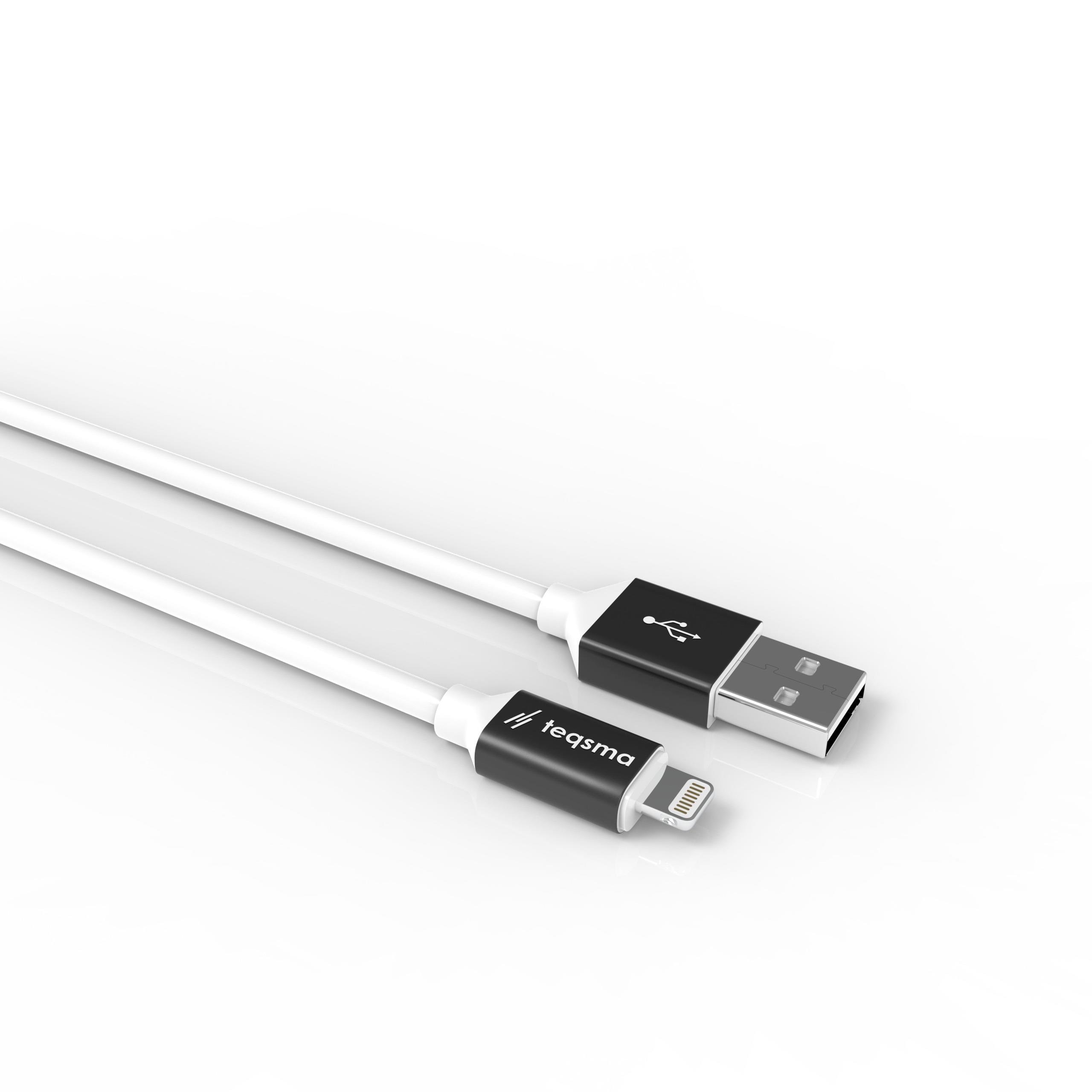TEQSMA AURUM L34 Lightning - USB Kablo 3.4A 100Cm