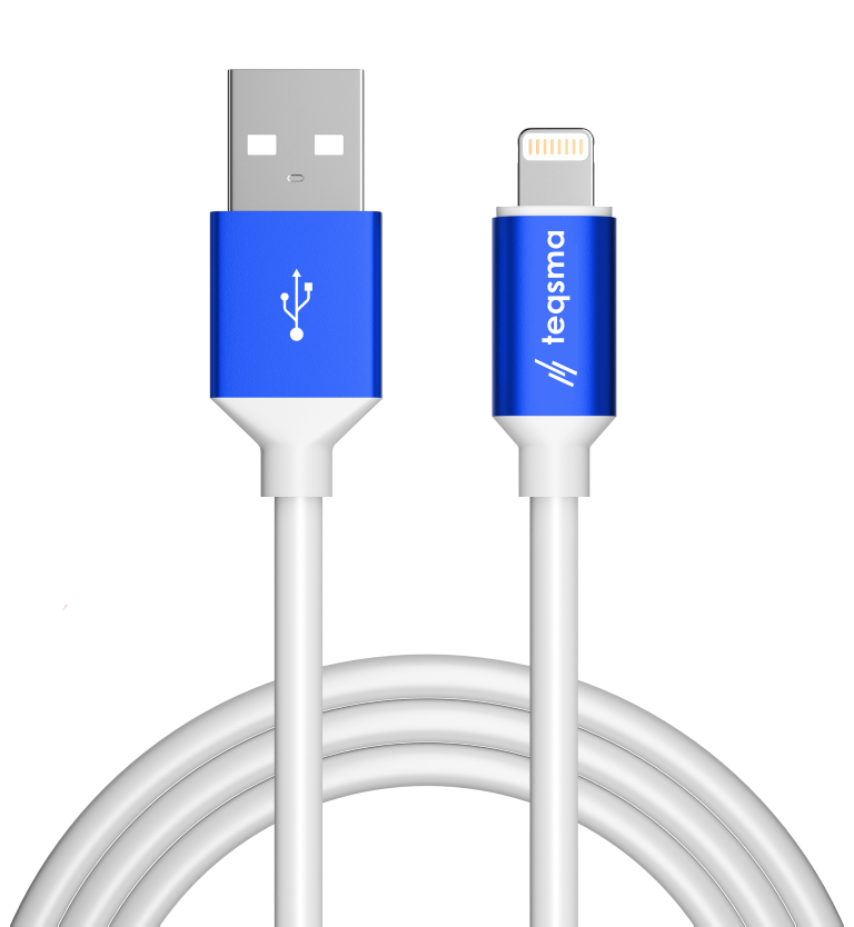 TEQSMA AURUM L34 Lightning - USB Kablo 3.4A 100Cm