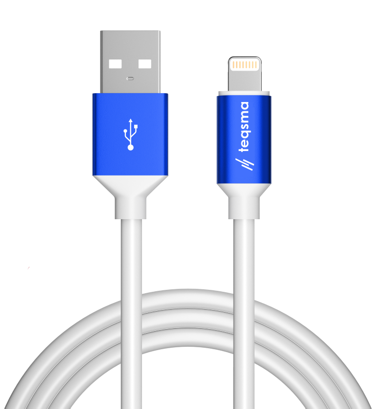 TEQSMA AURUM L34 Lightning - USB Kablo 3.4A 100Cm