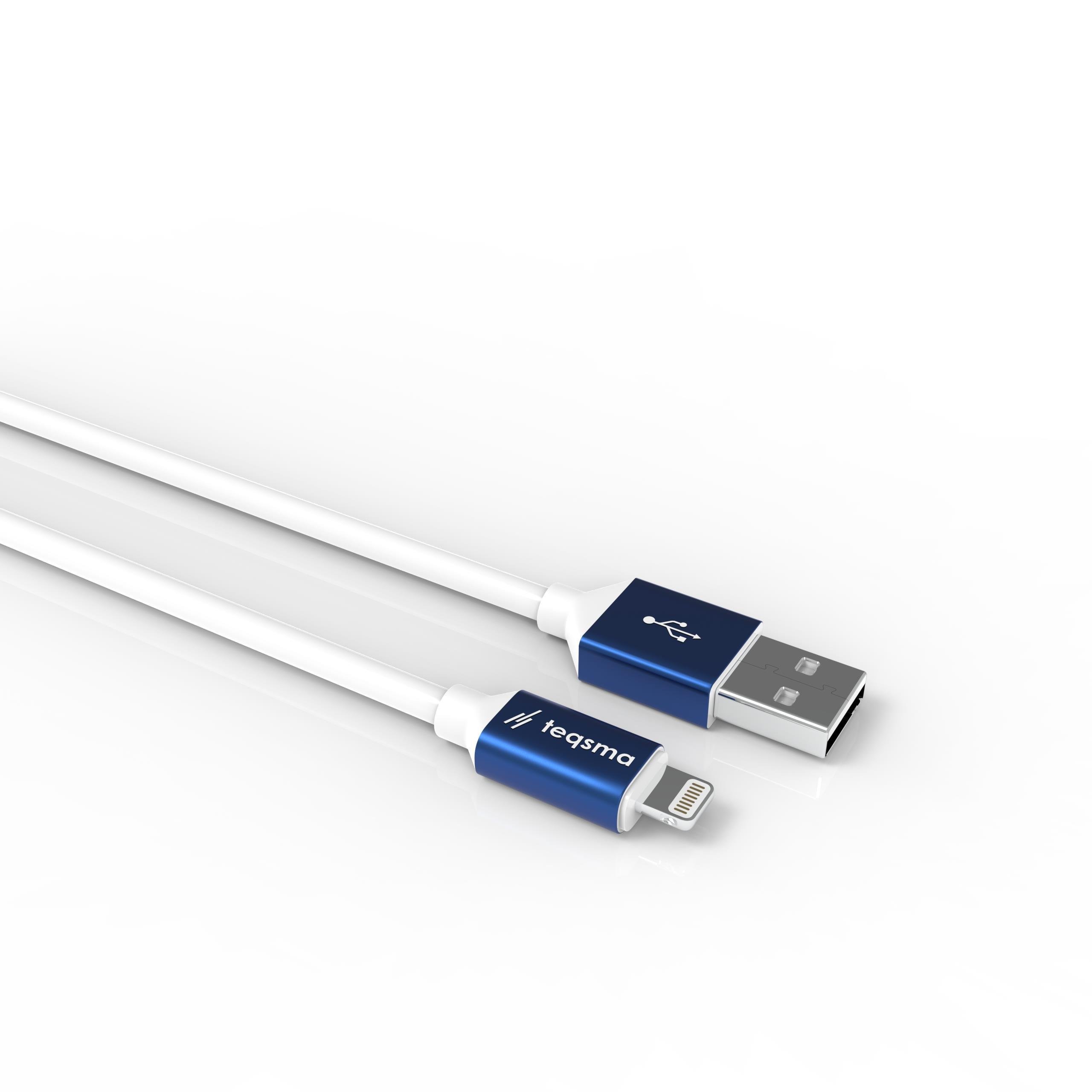 TEQSMA AURUM L34 Lightning - USB Kablo 3.4A 100Cm