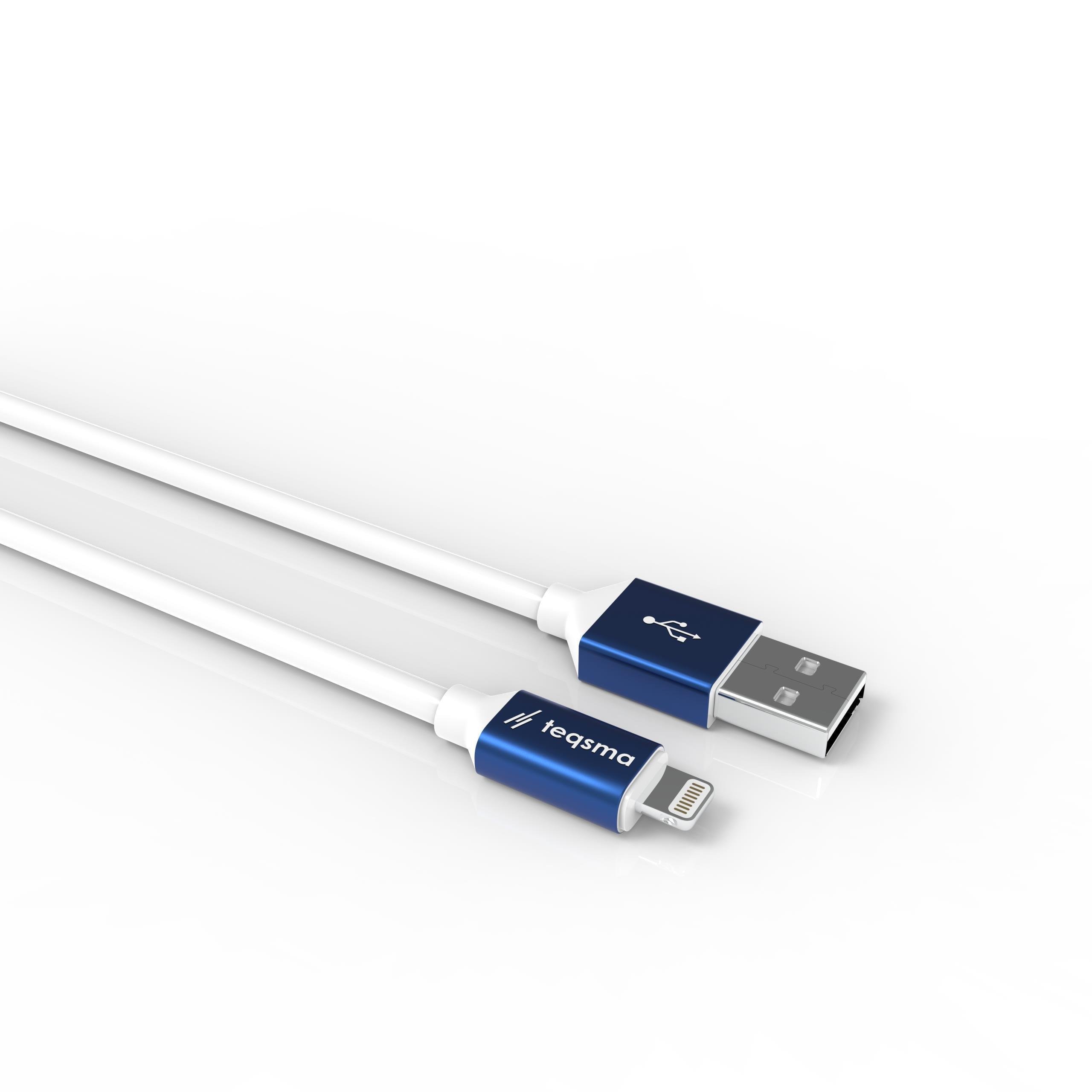 TEQSMA AURUM L34 Lightning - USB Kablo 3.4A 100Cm