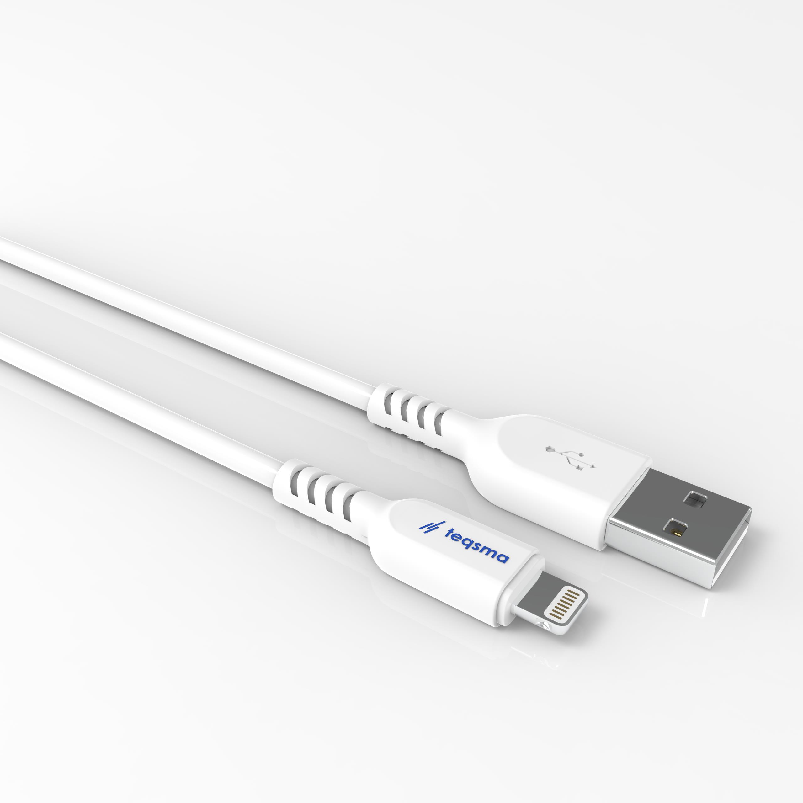 TEQSMA SPARK L3 Lightning - USB Kablo 3A 100Cm