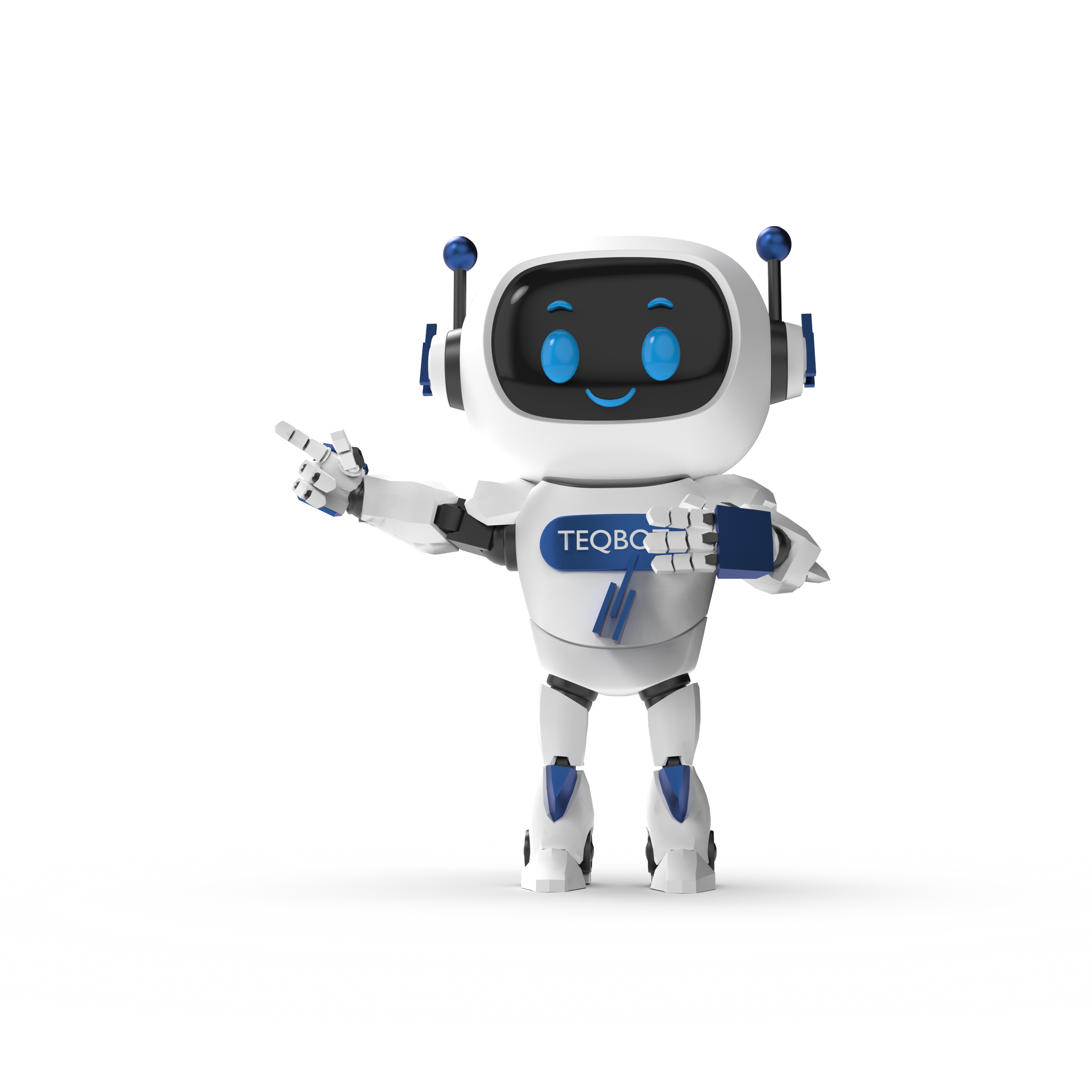 TEQSMA TEQBOT – 3D Yazıcı Üretimi Dekoratif Robot