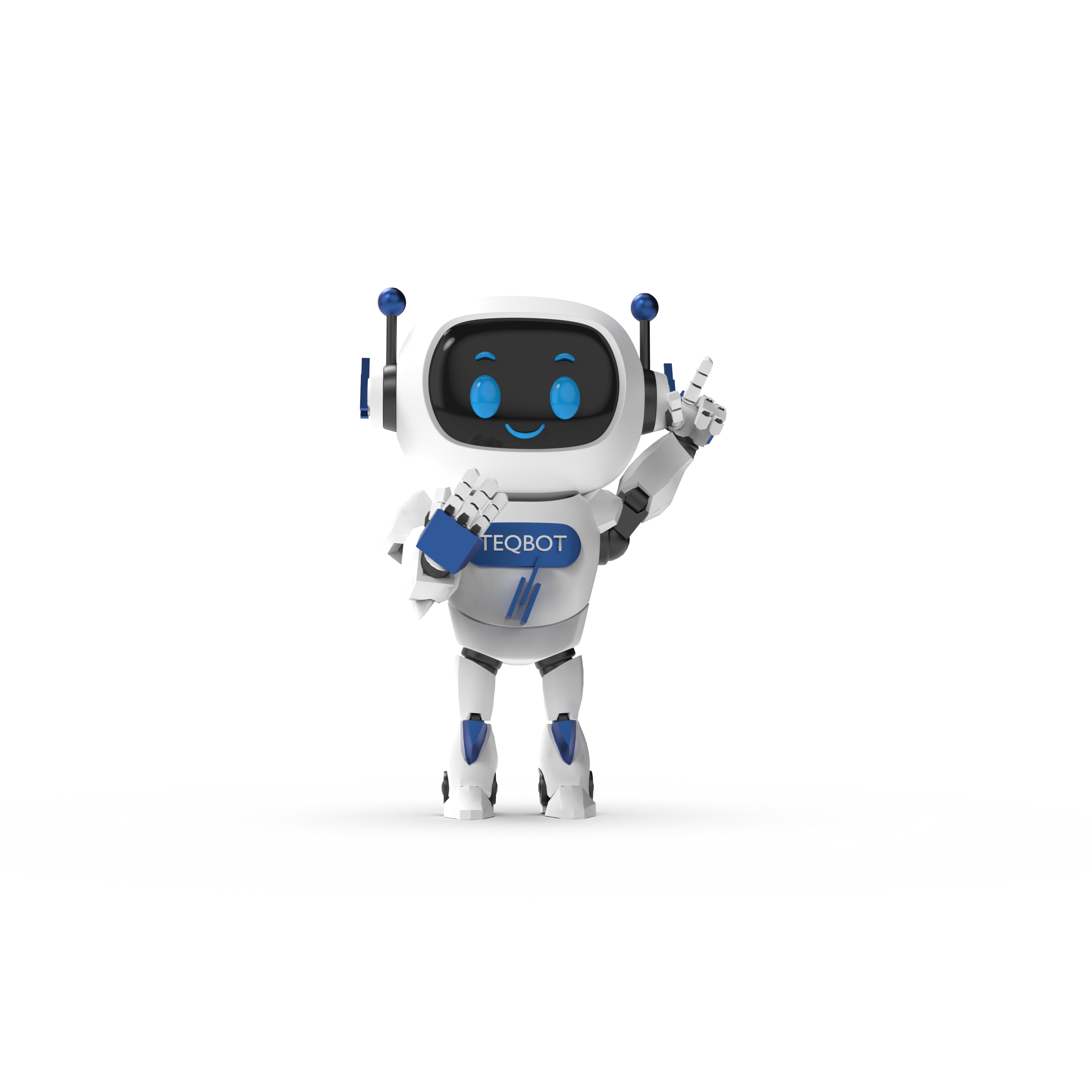 TEQSMA TEQBOT – 3D Yazıcı Üretimi Dekoratif Robot