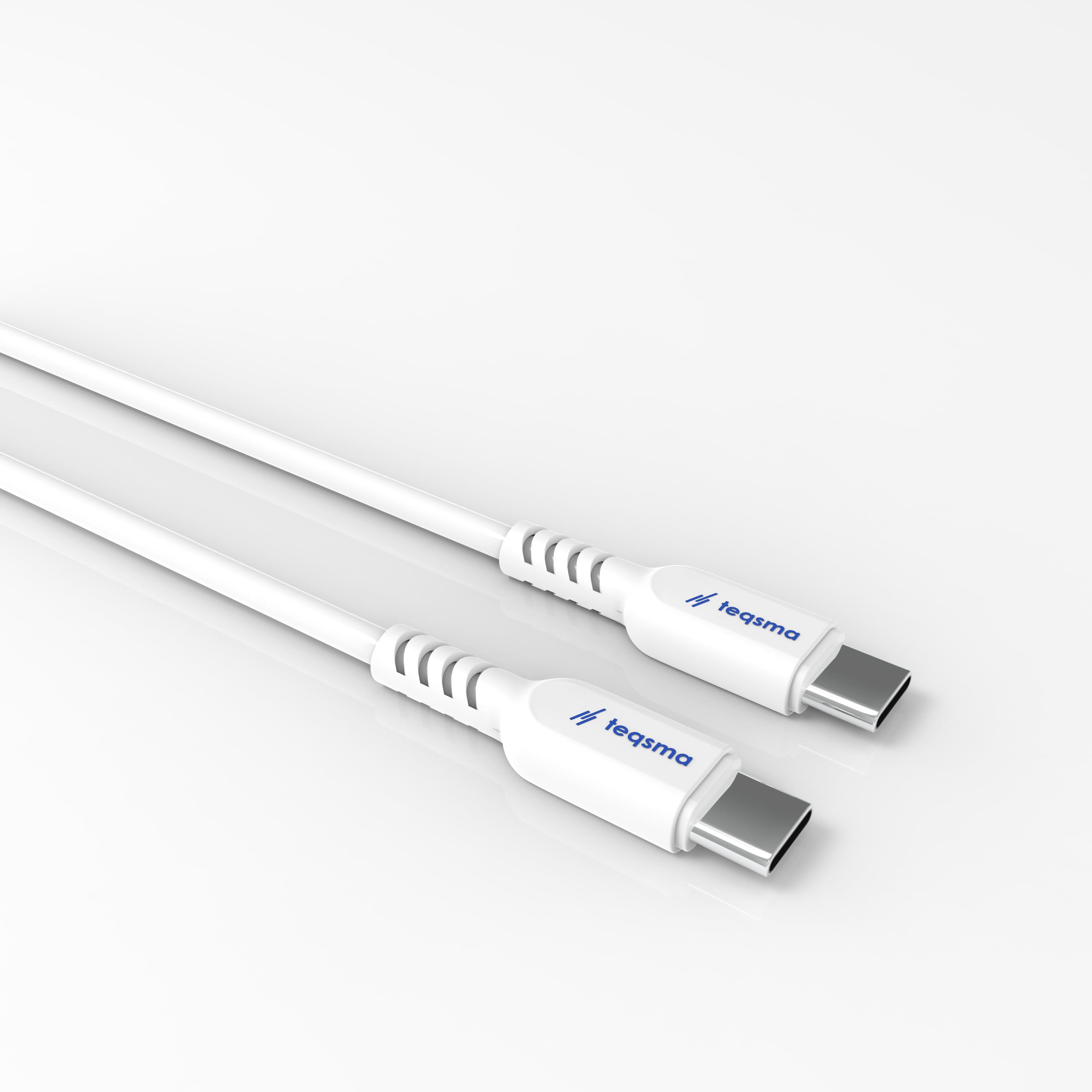 TEQSMA THUNDER C40 Type-C - Type-C Kablo 40W 100Cm 