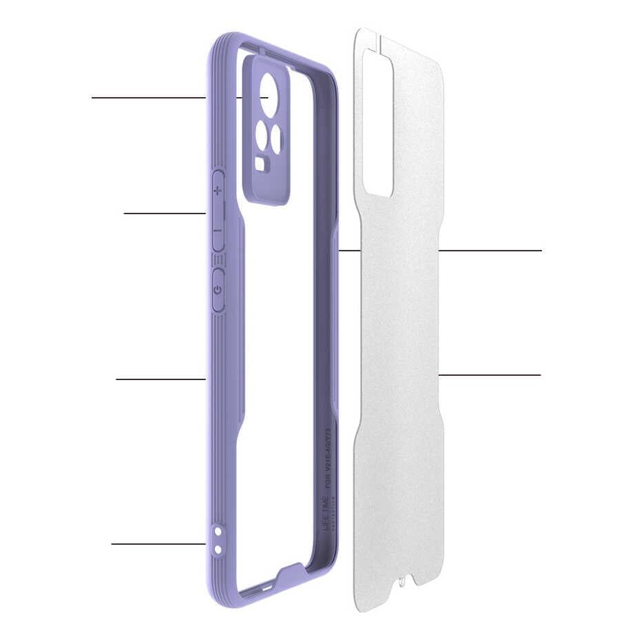 Vivo V21E Kılıf Zore Parfe Kapak