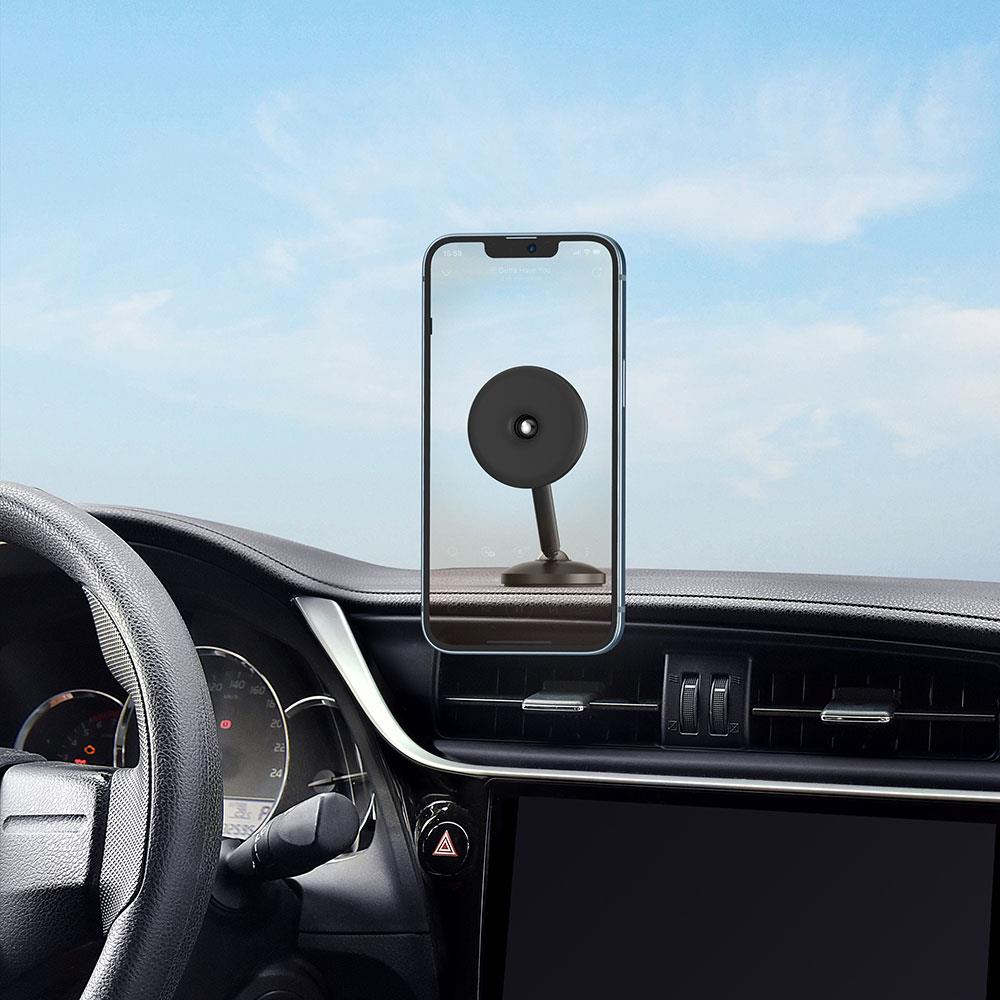 Wiwu CH004 360 Derece Dönebilen Magnetik Düz Zemin Versiyon Araç Telefon Tutucu