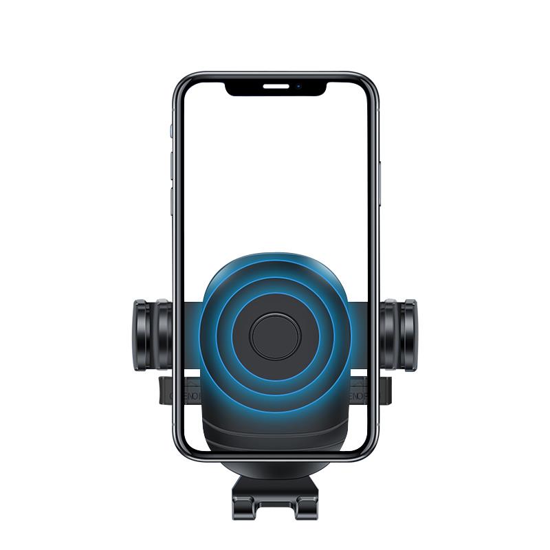 Wiwu CH028 360 Derece Dönebilen Otomatik Mekanizmalı Düz Zemin Versiyon Araç Telefon Tutuc