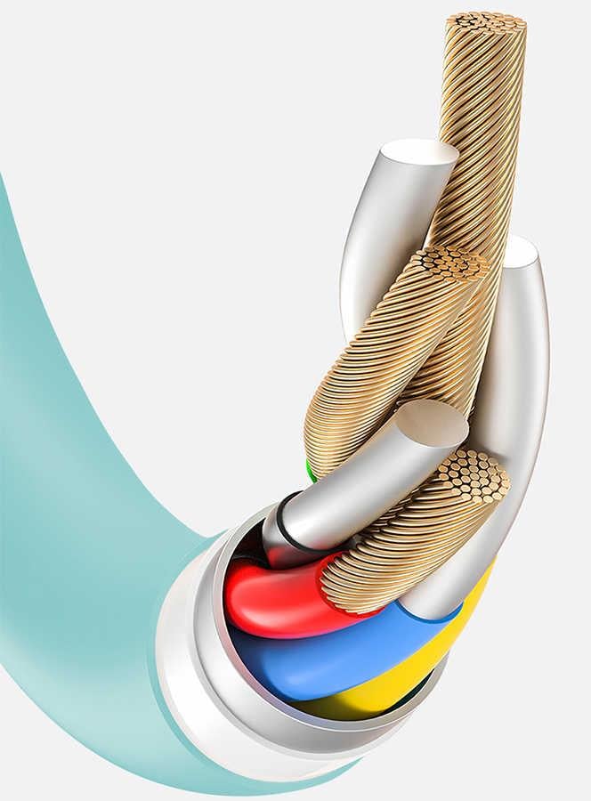 Wiwu G60 Vivid Lightning Usb Kablo