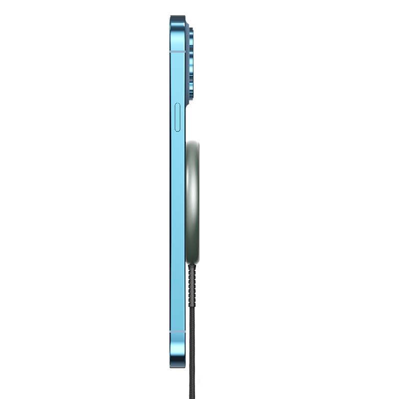 Wiwu M14 Intelligent Wireless Magnetik Şarj Ultra İnce Şeffaf 15W Android iOS Destekli