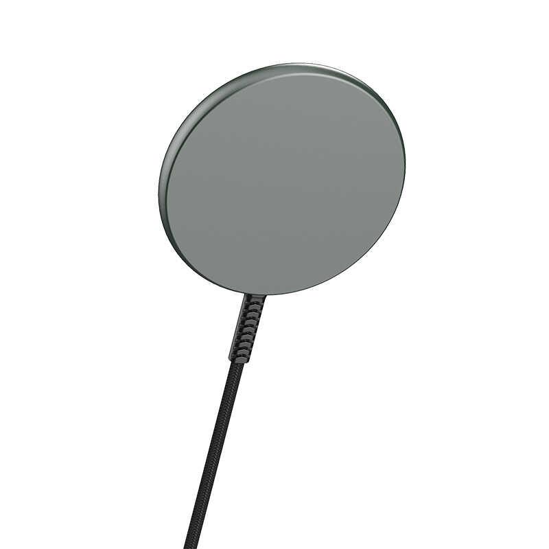 Wiwu M14 Intelligent Wireless Magnetik Şarj Ultra İnce Şeffaf 15W Android iOS Destekli