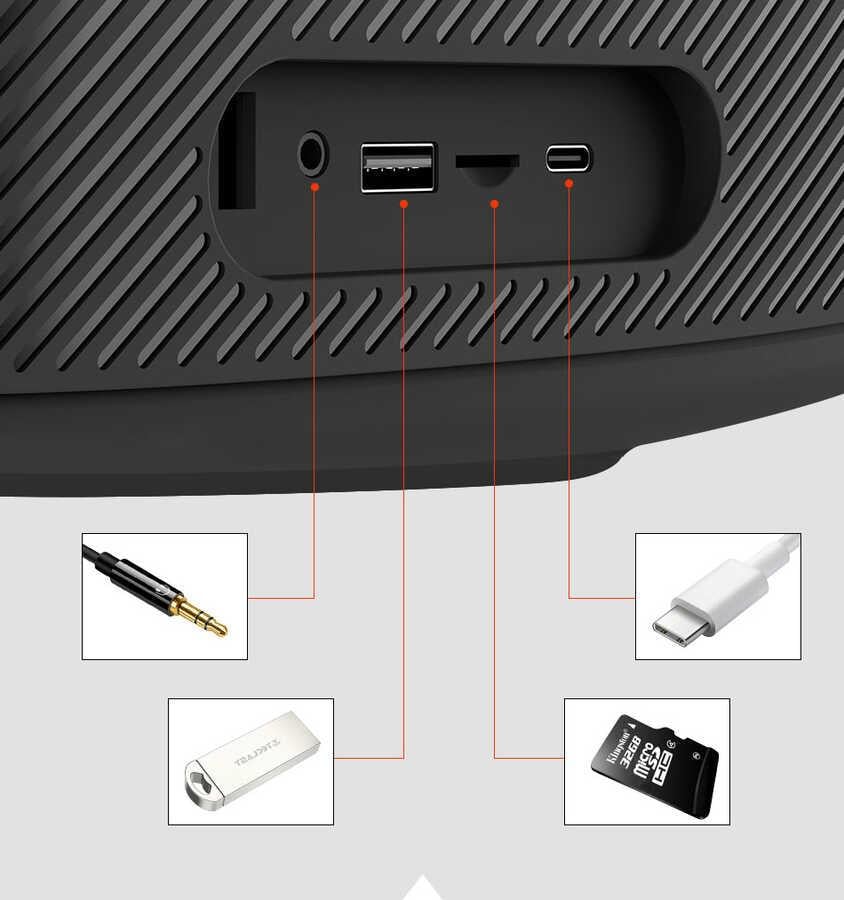 Wiwu P16 Max Bluetooth Speaker Hoparlör