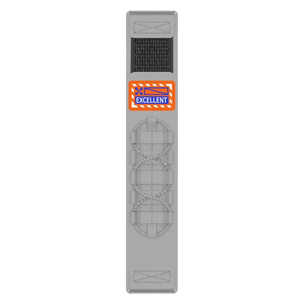 Xiaomi Amazfit Pace Zore KRD-112 22mm Orbital Örgülü Halat Tasarımlı Naylon Kumaş Hasır Kordon