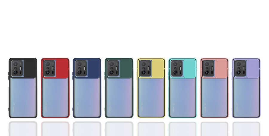 Xiaomi Mi 11T Pro 5G Kılıf Zore Lensi Kapak