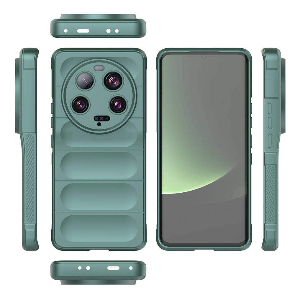 Xiaomi Mi 13 Ultra Kılıf Esnek TPU Oyuklu Arka Yüzey Tasarımlı Zore Etnik Silikon Kapak