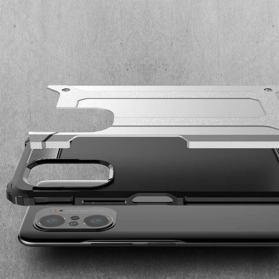 Xiaomi Poco F3 Kılıf Zore Crash Silikon Kapak