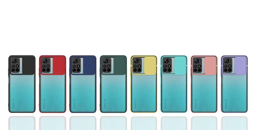 Xiaomi Poco M4 Pro 5G Kılıf Zore Lensi Kapak
