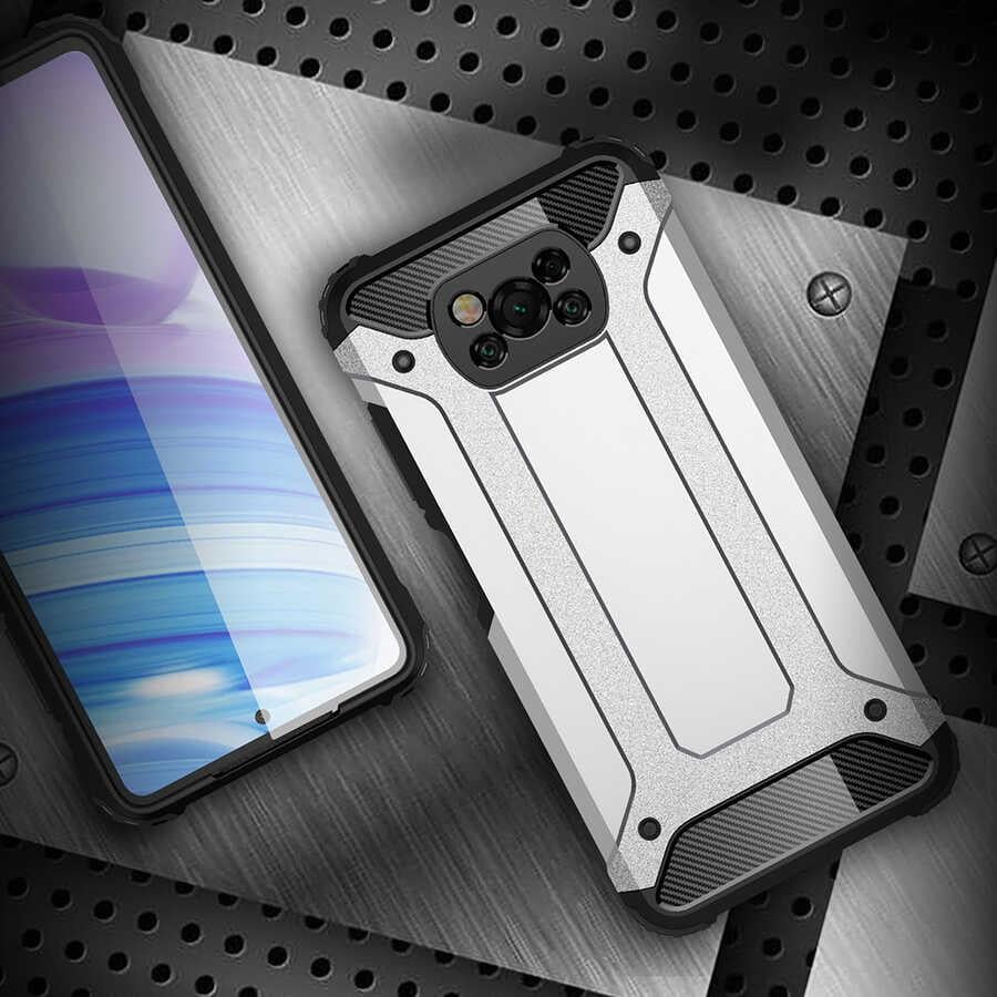 Xiaomi Poco X3 Kılıf Zore Crash Silikon Kapak