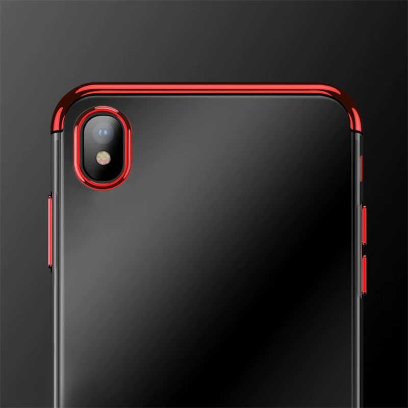Xiaomi Redmi 7A Kılıf Zore Dört Köşeli Lazer Silikon Kapak