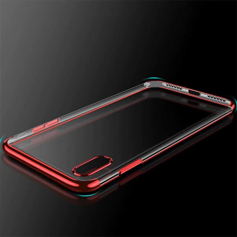 Xiaomi Redmi 7A Kılıf Zore Dört Köşeli Lazer Silikon Kapak