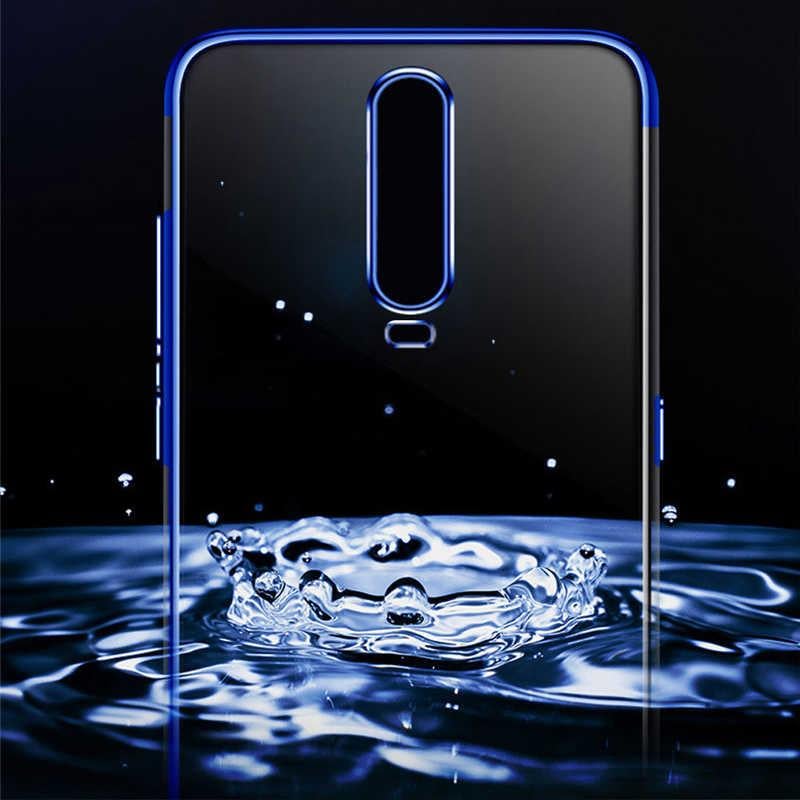 Xiaomi Redmi K30 Kılıf Zore Dört Köşeli Lazer Silikon Kapak