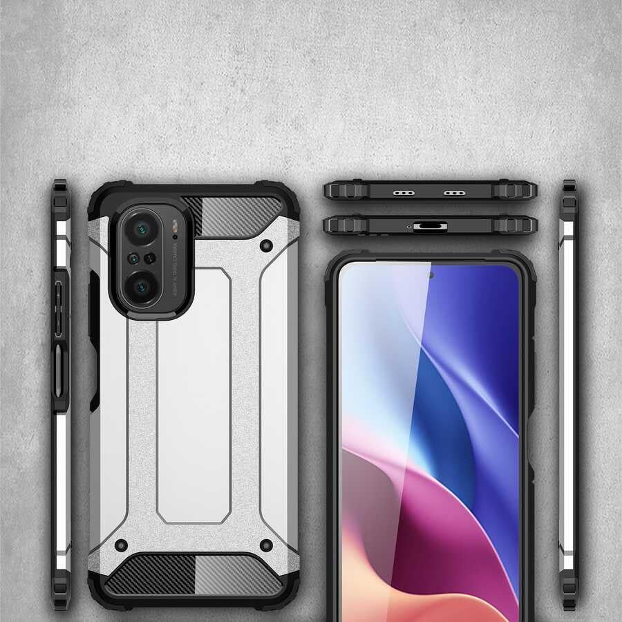 Xiaomi Redmi K40 Kılıf Zore Crash Silikon Kapak
