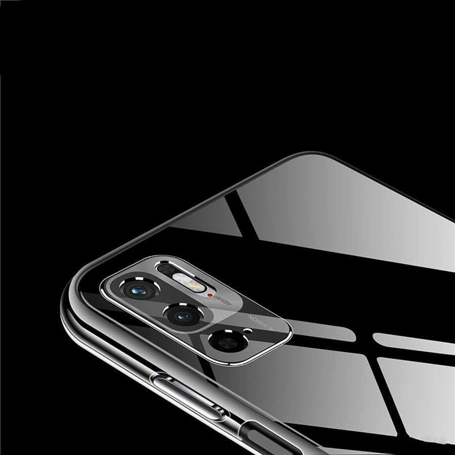 Xiaomi Redmi Note 10 5G Kılıf Zore Kamera Korumalı Süper Silikon Kapak