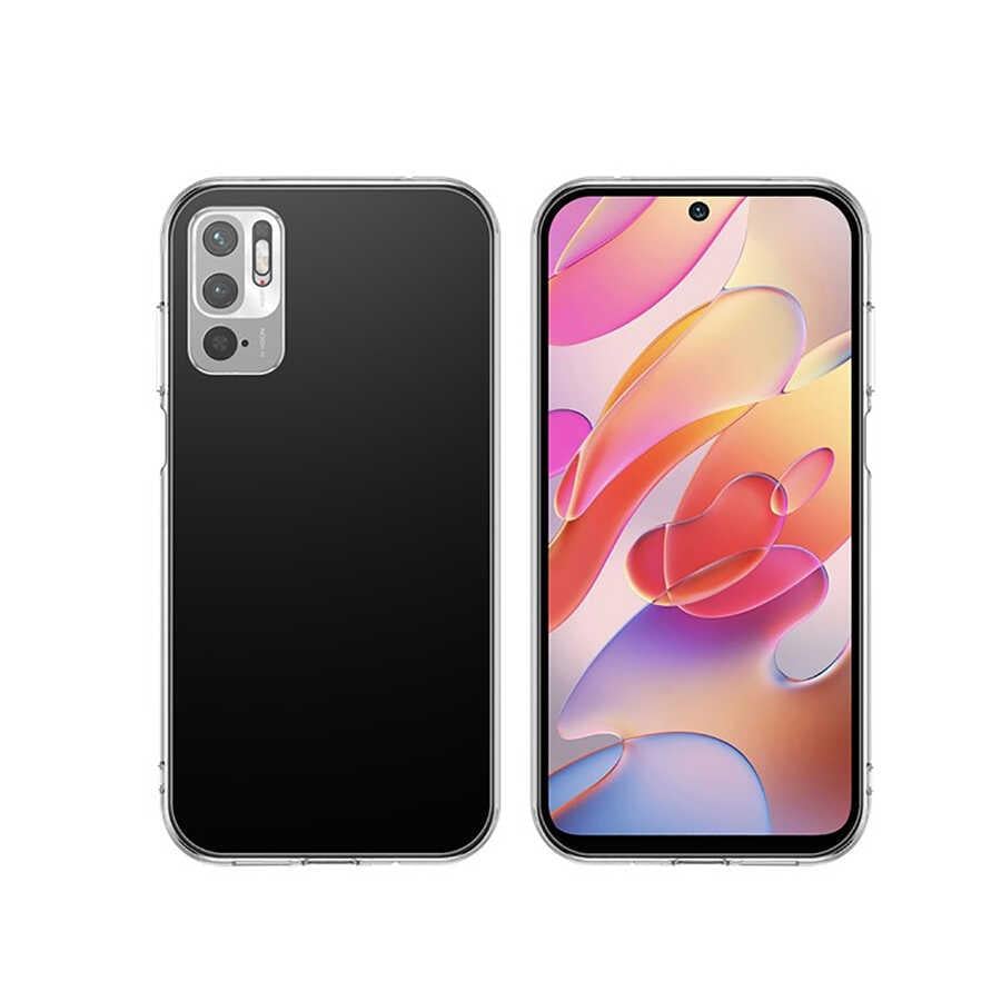 Xiaomi Redmi Note 10 5G Kılıf Zore Kamera Korumalı Süper Silikon Kapak