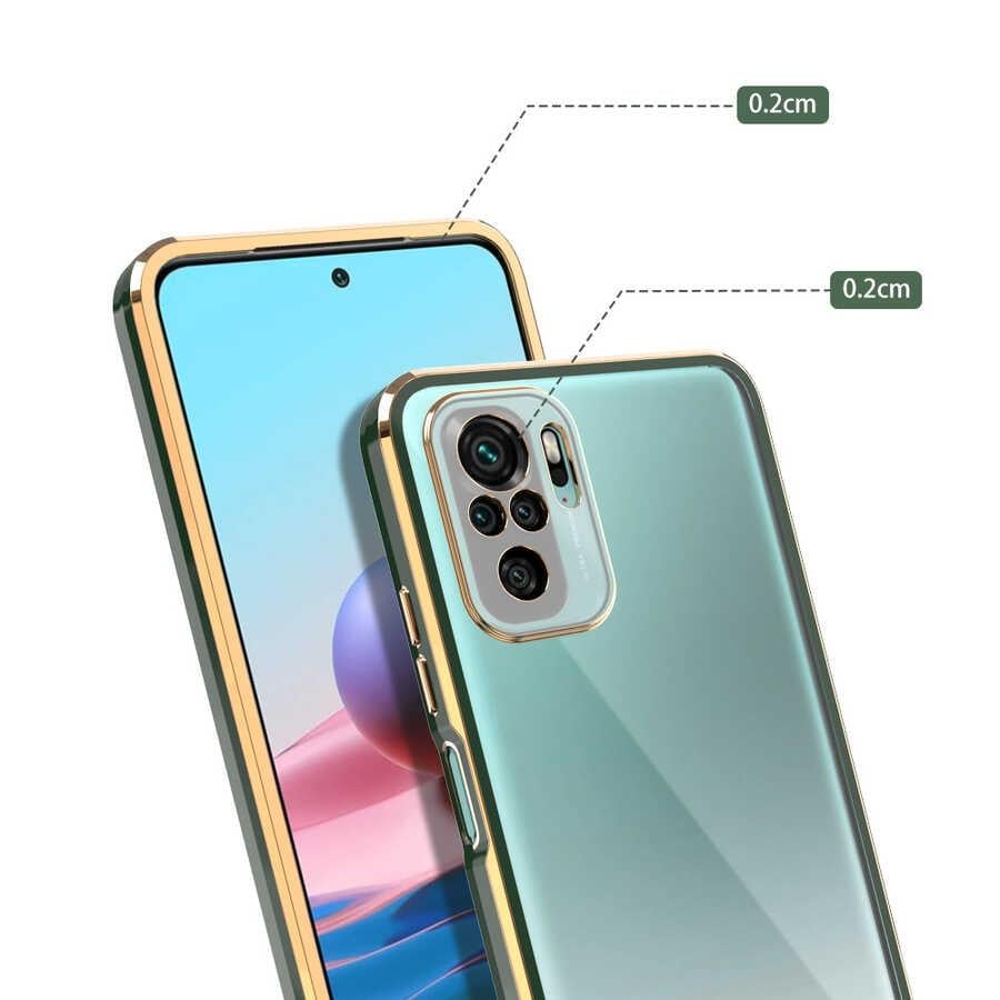 Xiaomi Redmi Note 10 Kılıf Zore Voit Clear Kapak