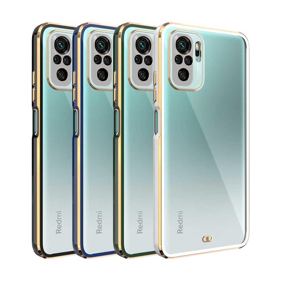 Xiaomi Redmi Note 10 Kılıf Zore Voit Clear Kapak