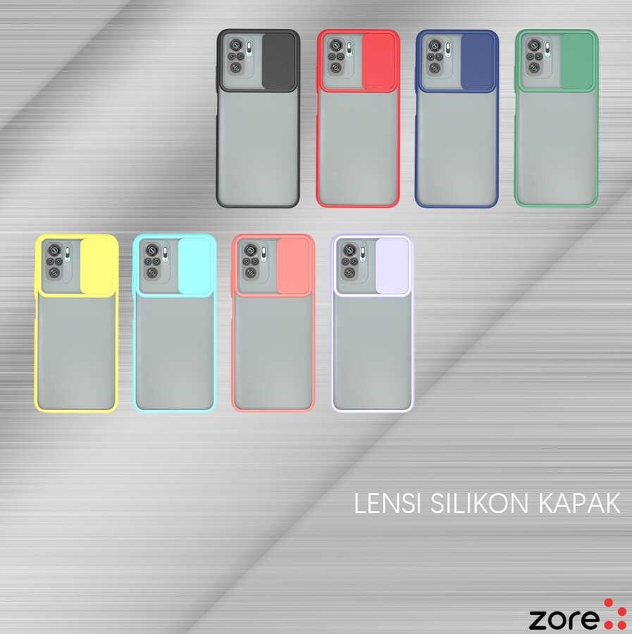Xiaomi Redmi Note 10S Kılıf Zore Lensi Kapak