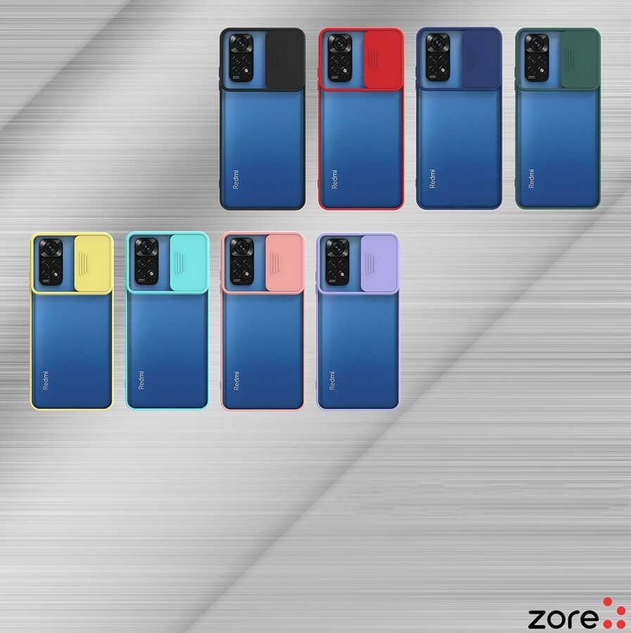 Xiaomi Redmi Note 11 Global Kılıf Zore Lensi Kapak