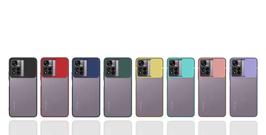 Xiaomi Redmi Note 11 Pro Plus 5G Kılıf Zore Lensi Kapak