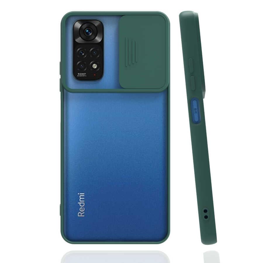 Xiaomi Redmi Note 11S Global Kılıf Zore Lensi Kapak