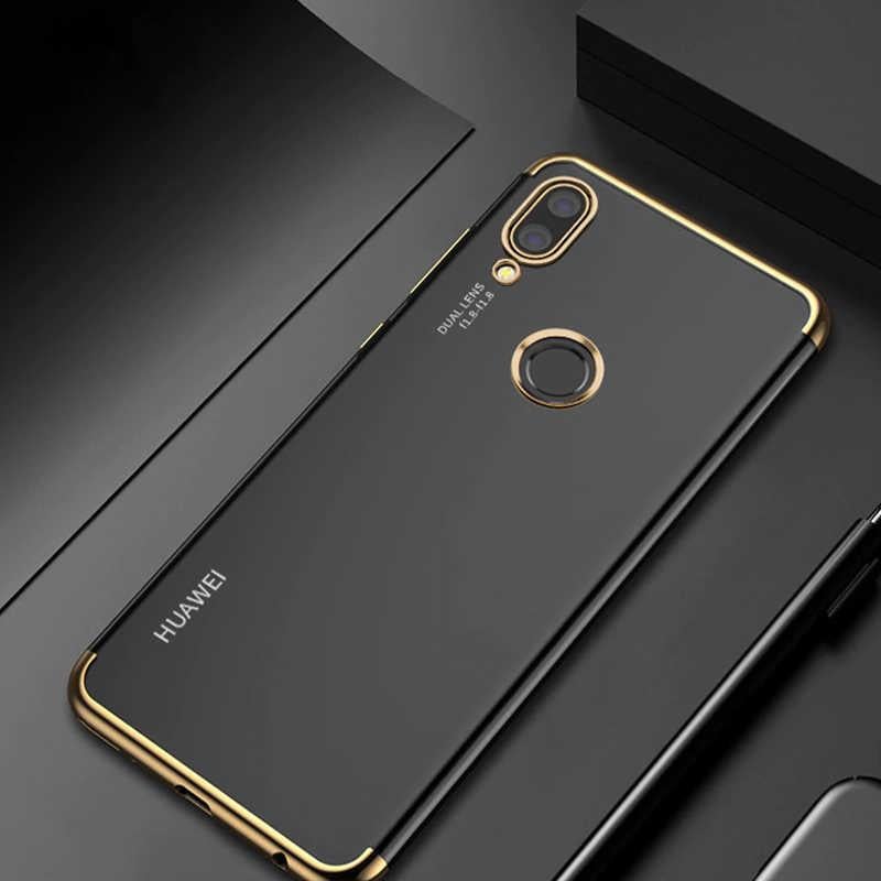 Xiaomi Redmi Note 7 Kılıf Zore Dört Köşeli Lazer Silikon Kapak