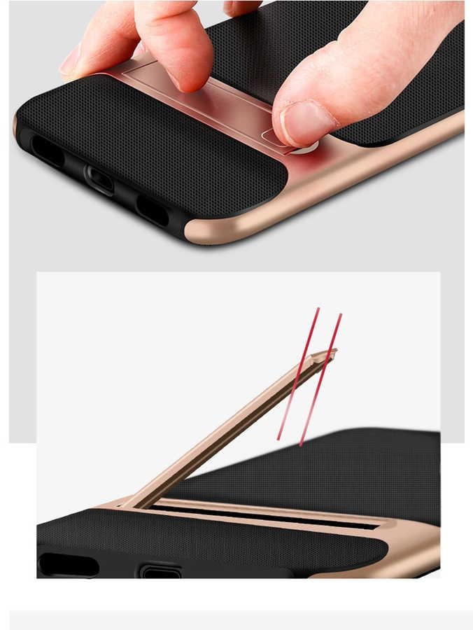 Xiaomi Redmi Note 7 Kılıf Zore Standlı Verus Kapak