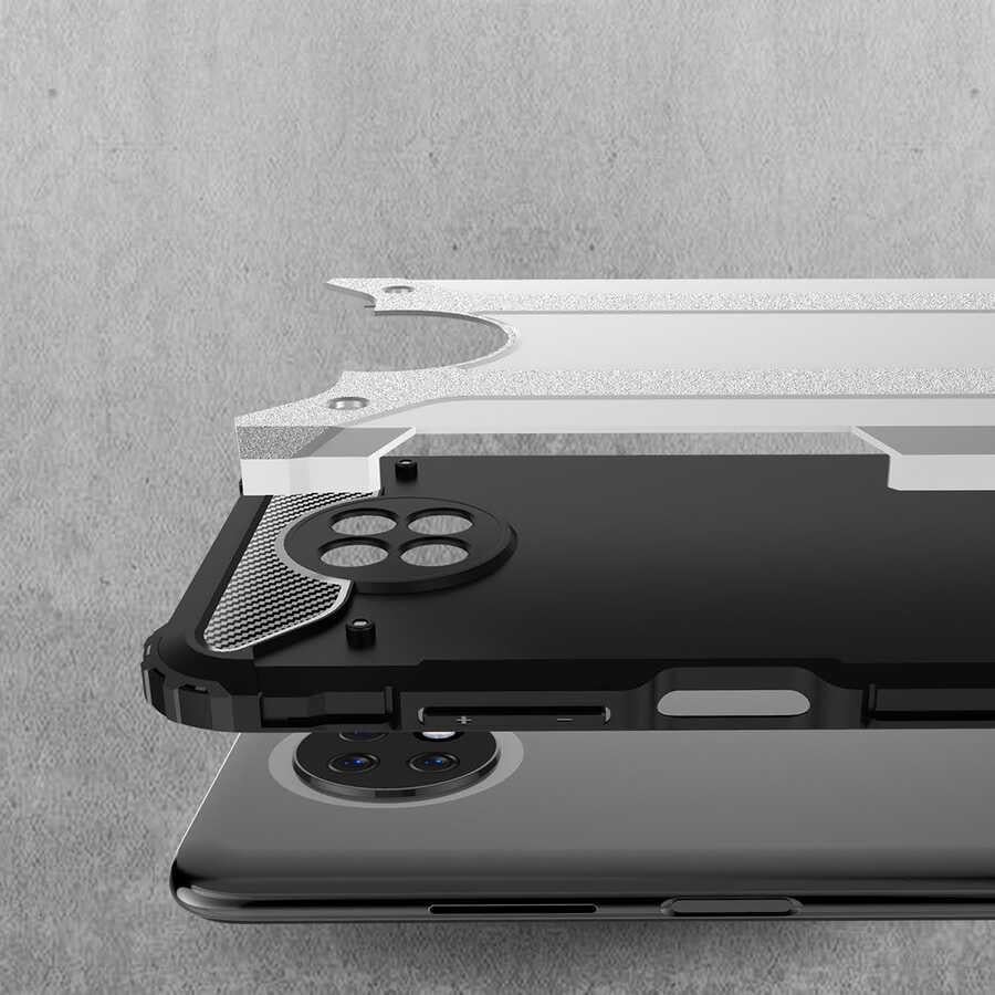 Xiaomi Redmi Note 9 5G Kılıf Zore Crash Silikon Kapak