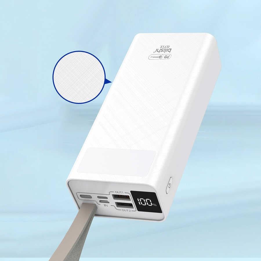 Zore B-30 Askılı Led Göstergeli Taşınabilir Powerbank 30000 mAh