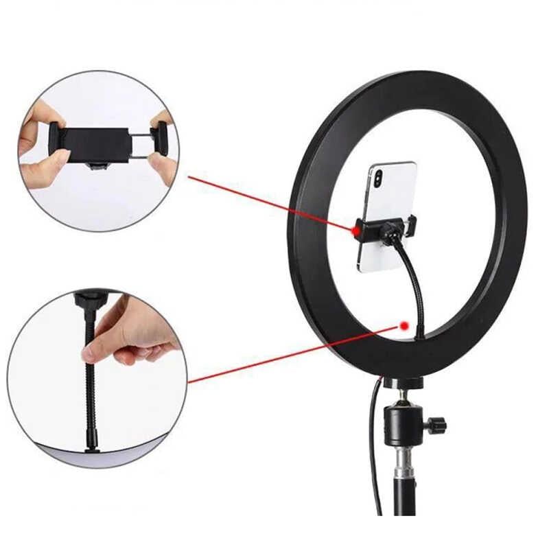 Zore CXB-260 Işıklı Telefon Tutucu Ring Light