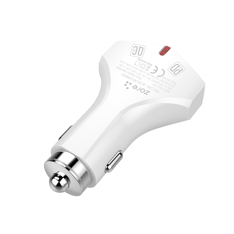 Zore ZR-C60P Lightning 2 in 1 Araç Şarj Seti