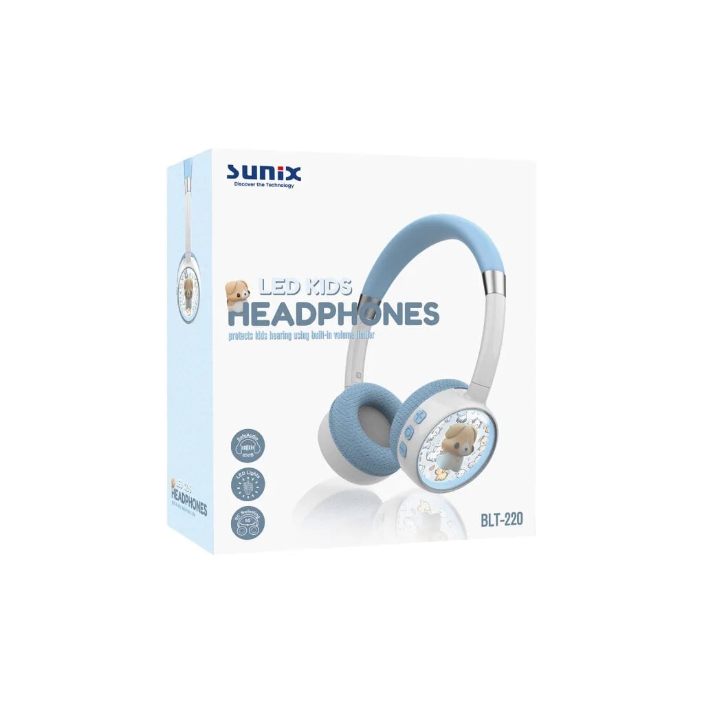 Sunix BLT-220 LED Kids Bluetooth Çocuk Kulaklığı