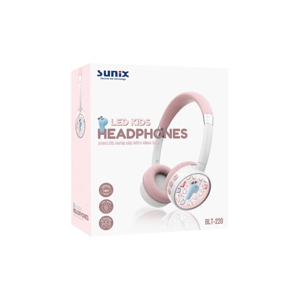 Sunix BLT-220 LED Kids Bluetooth Çocuk Kulaklığı