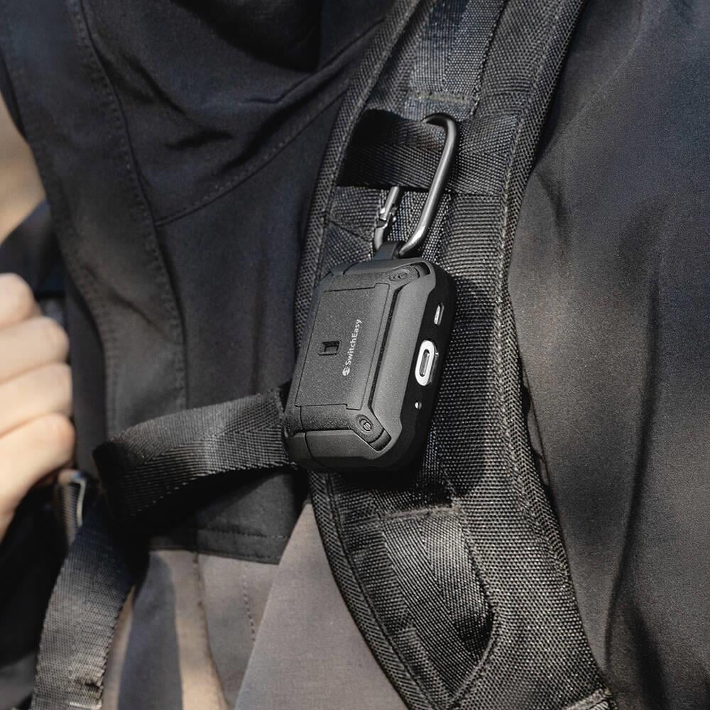 Apple Airpods Pro 2 Kılıf Askılı Sağlam Tasarımlı Lisanslı Switcheasy Guardian Kapak