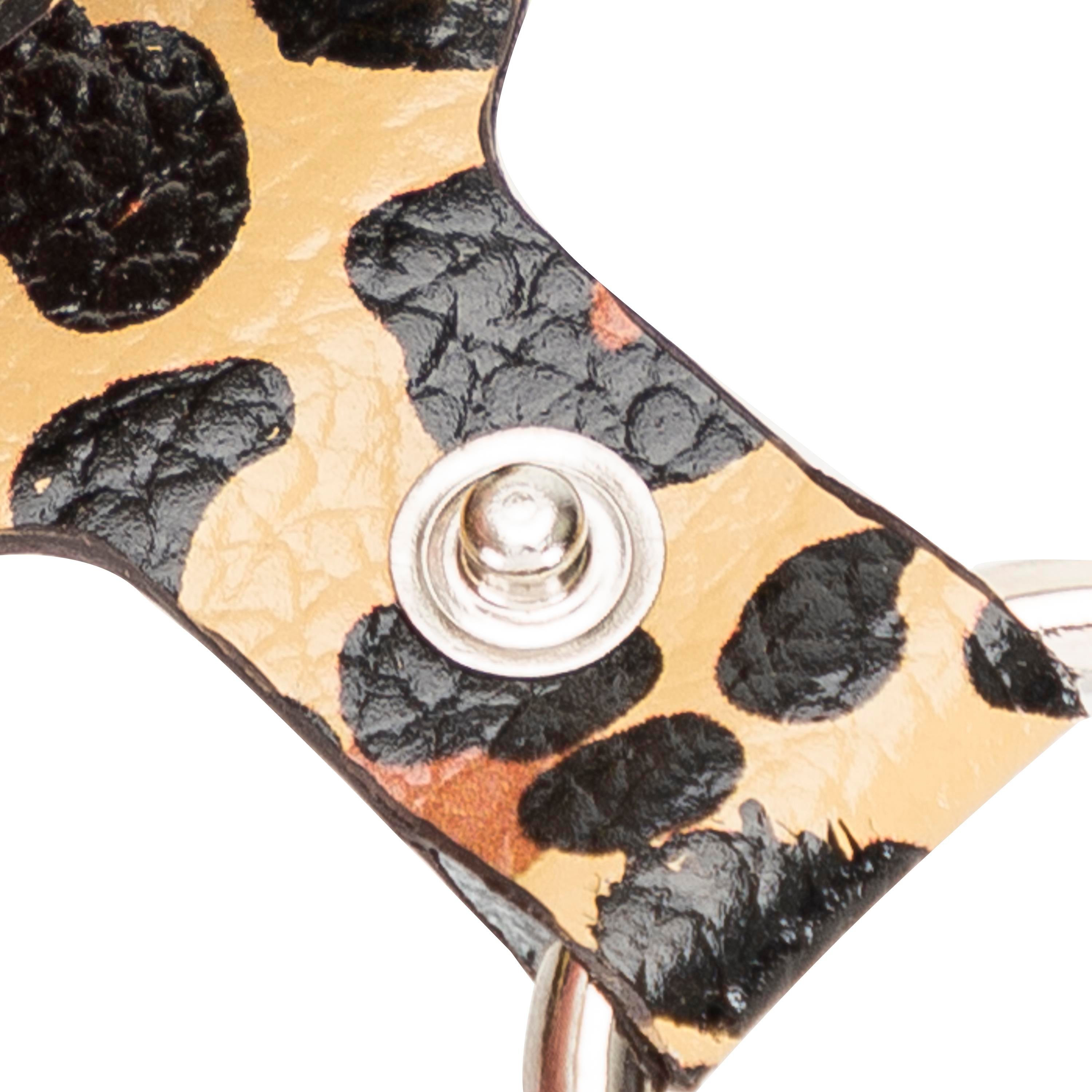 Apple AirTag Uyumlu Deri Anahtarlık, LEO NE Kahve