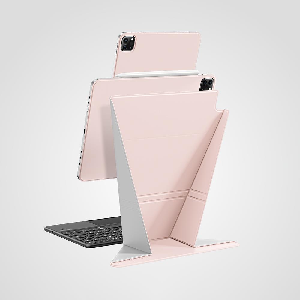 Apple iPad Air 11 2025 M3 Amazingthing Matte Pro Mag Folio Katlanabilir Magnetik Standlı Kılıf