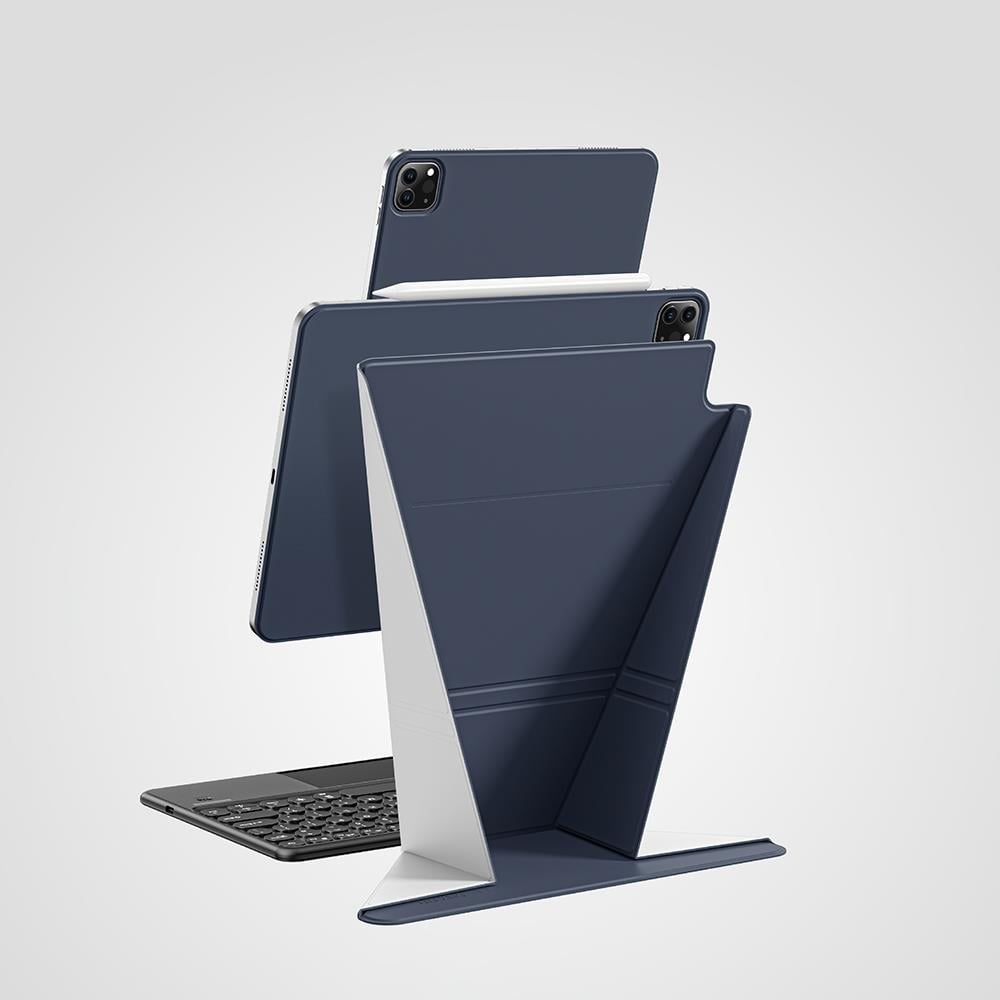 Apple iPad Air 11 2025 M3 Amazingthing Matte Pro Mag Folio Katlanabilir Magnetik Standlı Kılıf