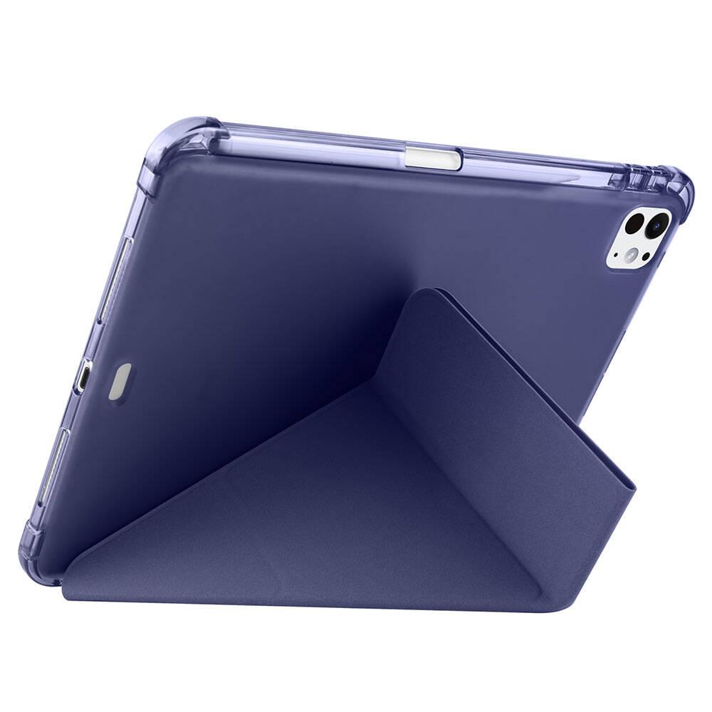 Apple iPad Pro 11 2025 M5 Kılıf Zore Tri Folding Kalem Bölmeli Standlı Kılıf