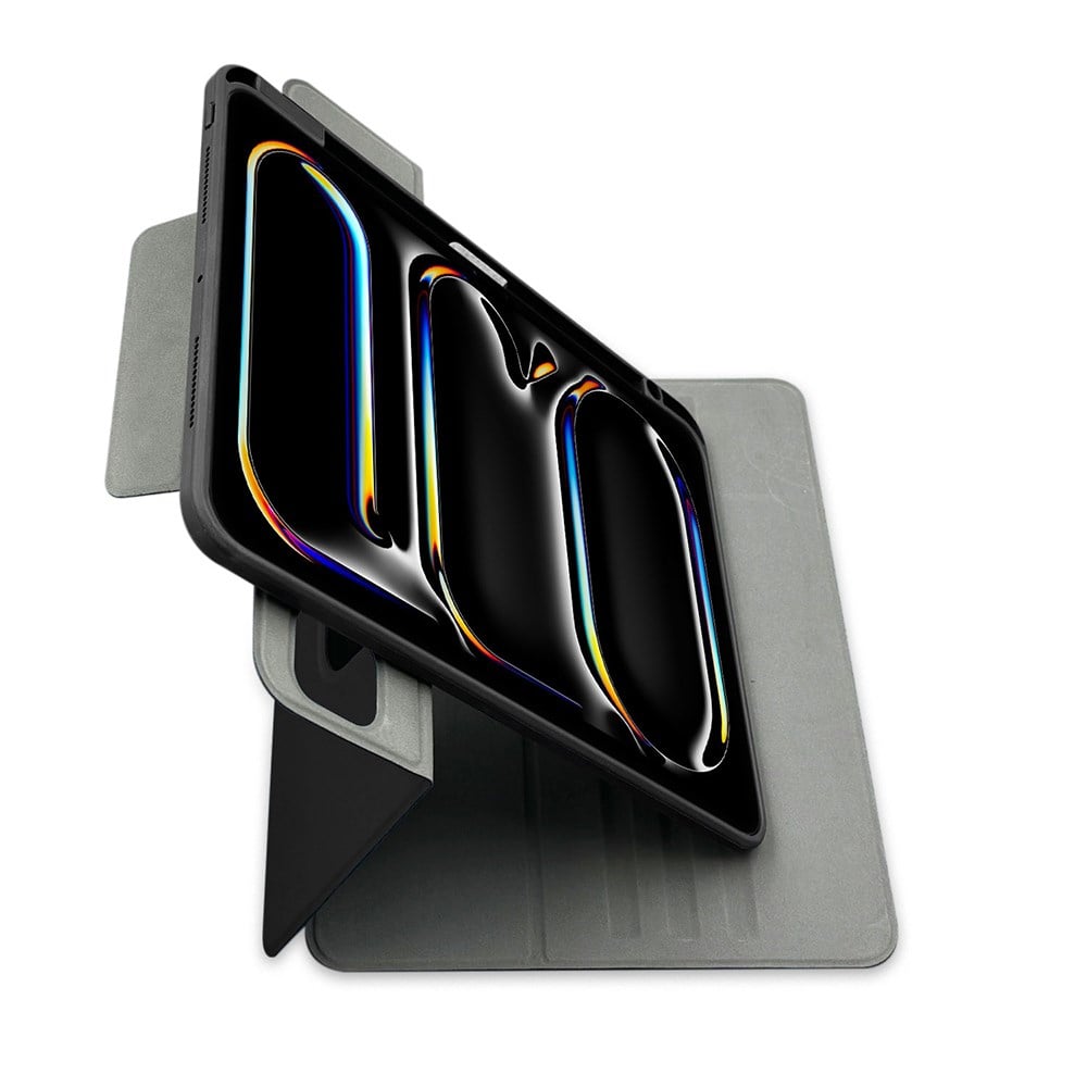 Apple iPad Pro 11 2025 M5 Raptic Spin Detachable Folio PU Ayrılabilir Kalem Bölmeli Standlı Kılıf